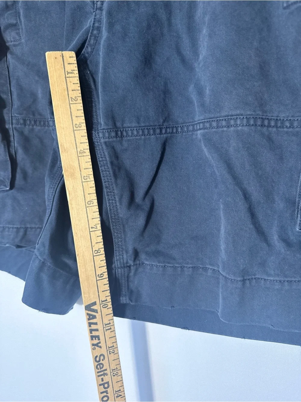 Polo by Ralph Lauren Dark Navy Cargo Shorts 40T 23” Long Baggy Reinforced Hem